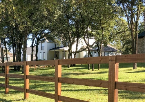 Before Landscape Contractors Get To Work: Install A Fence With Metal Posts In Friendswood, TX